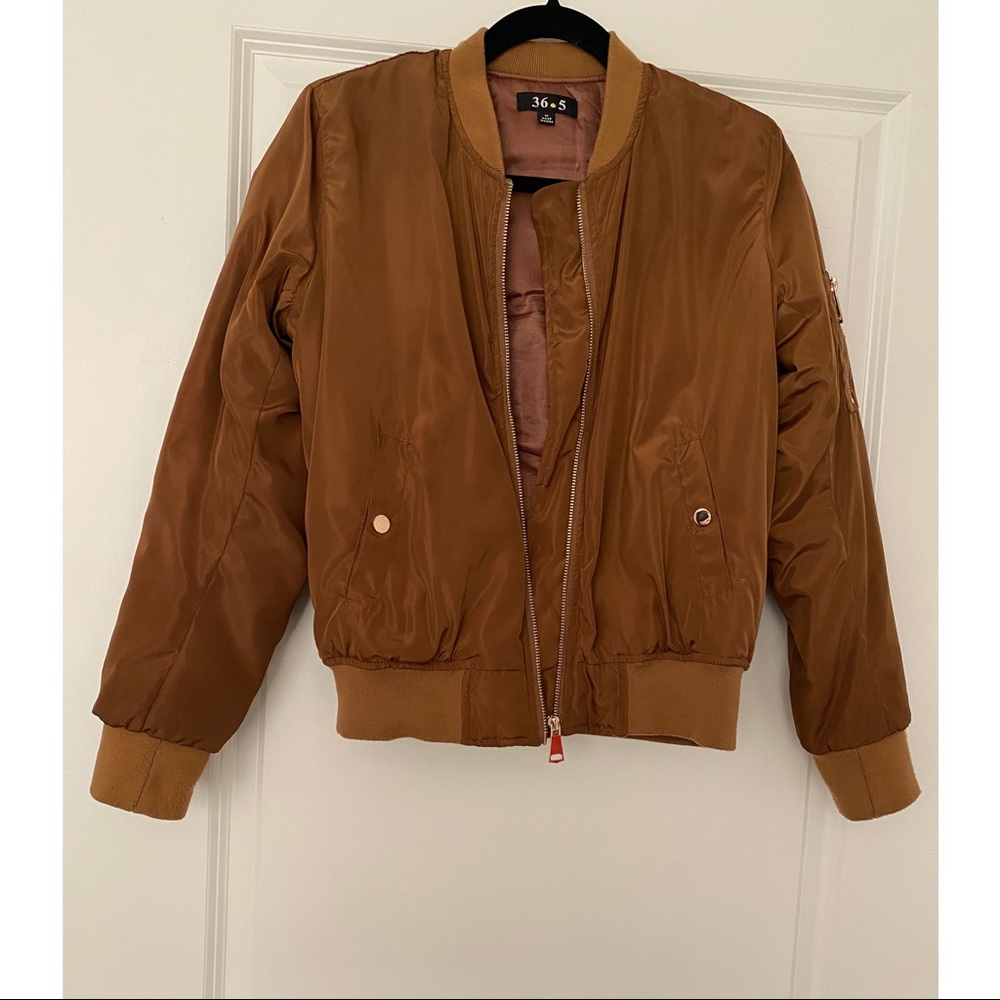 Brown Bomber Jacket